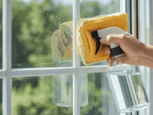 Clean Double-Pane Windows